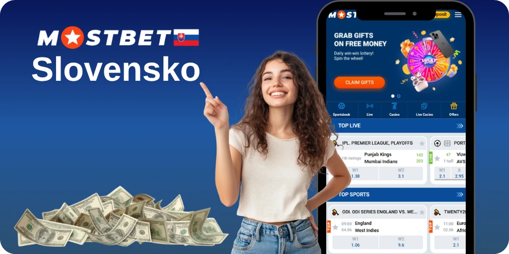 Prijava na Mostbet Slovensko
